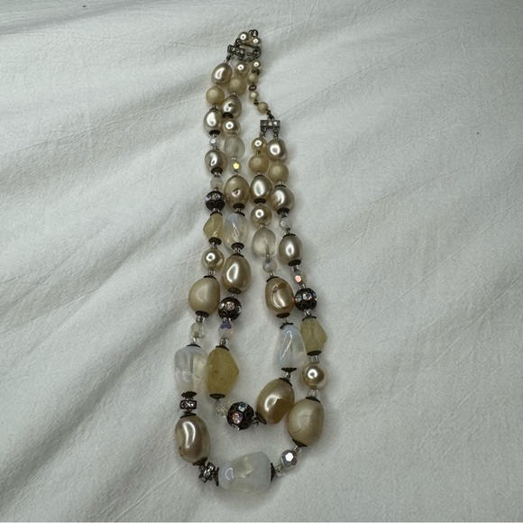 Vintage costume jewellery from the 1950s in fairly good condition - Picture 4 of 7